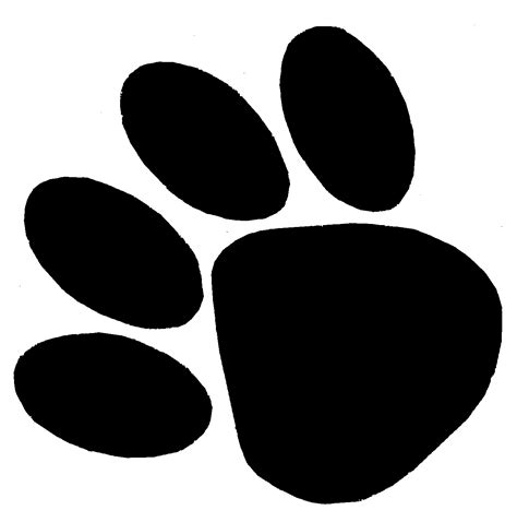 paw print clip art|free printable paw print pattern.